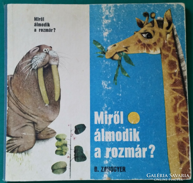 'B. Zahogyer: what does the walrus dream about? - With fold-out pages - > children's and youth literature >