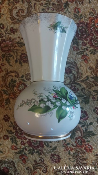 Royal porcelain, hand-painted vase for sale!