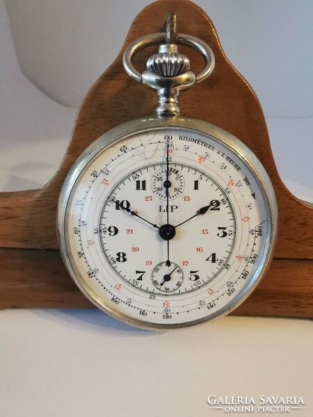 Lip chronograph pocket watch