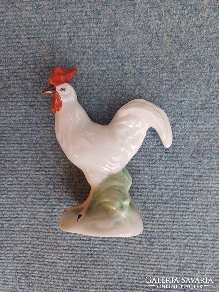 Herend porcelain rooster 14 cm high
