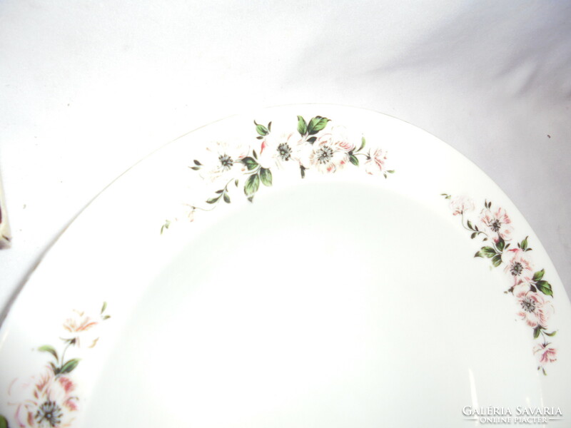 Alföldi porcelain deep plate with flowers - to fill a gap