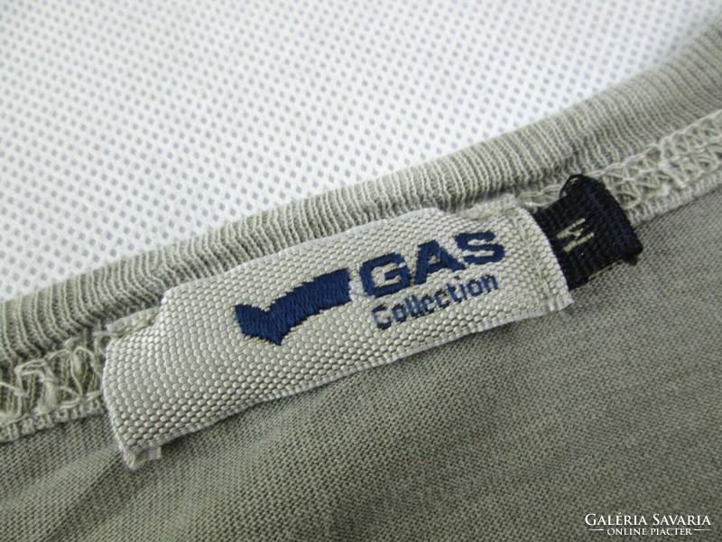 Original gas (m) sporty vintage long sleeve men's thin top