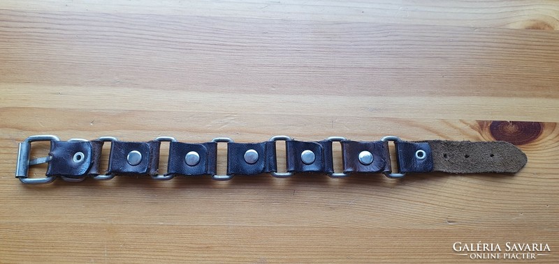 Leather bracelet unisex