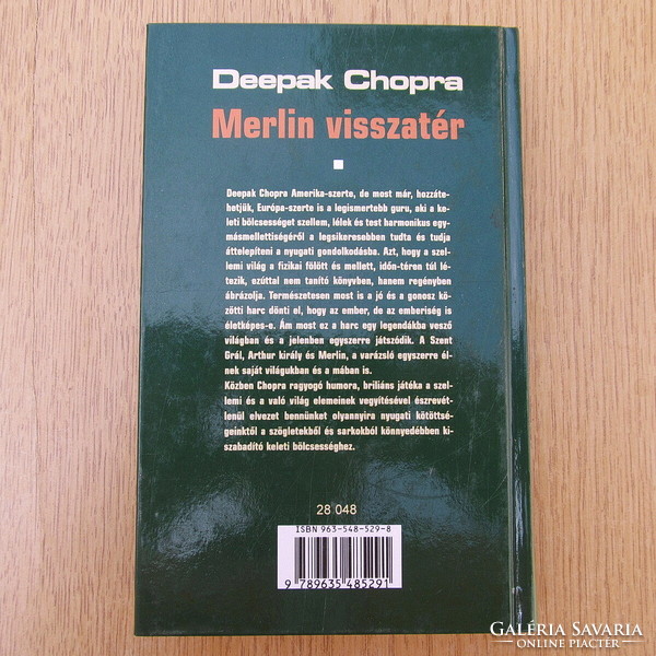 Deepak chopra - merlin returns (unread)