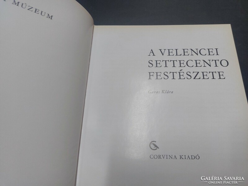A velencei festészet fénykora és A velencei settecento festészete egyben. 1900.-Ft