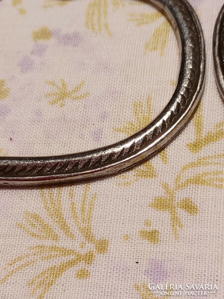 Art Nouveau napkin ring in a pair