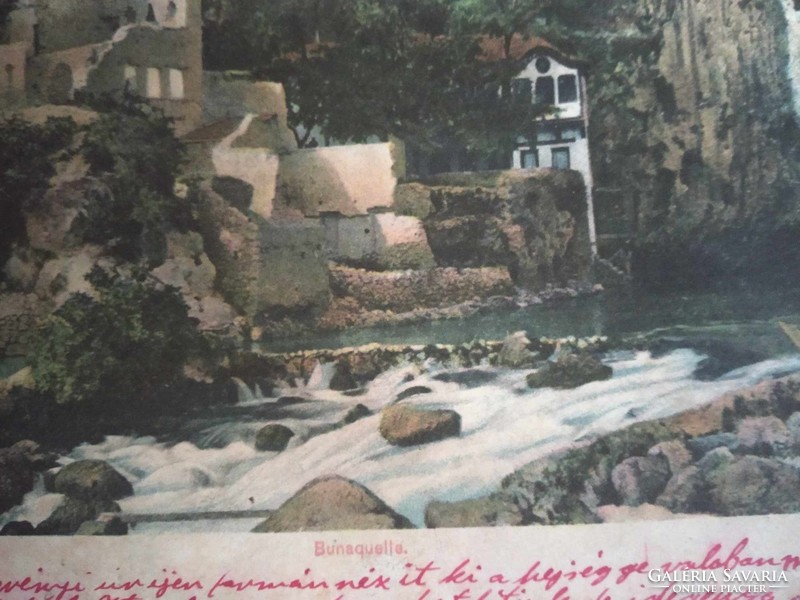 Mostar, Bunaquelle, 1910-ből