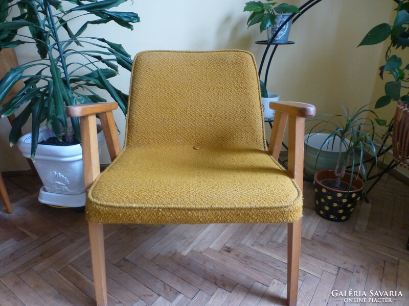 Josef chierowski 366.armchair, mid cenutry design armchair