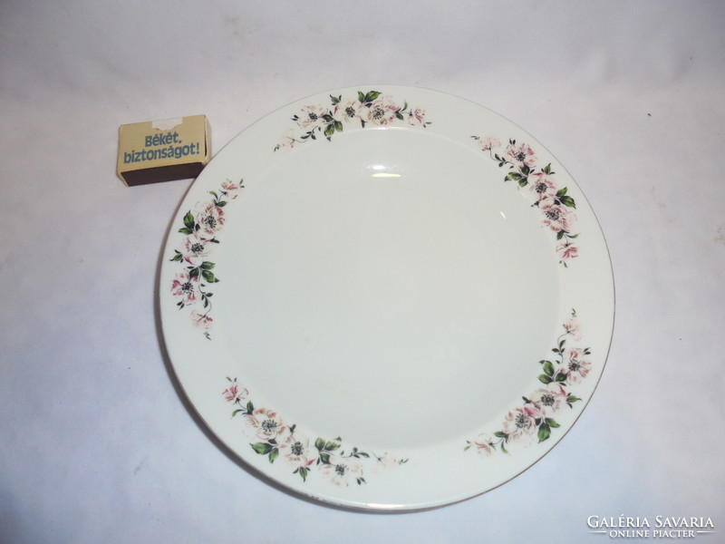 Alföldi porcelain deep plate with flowers - to fill a gap