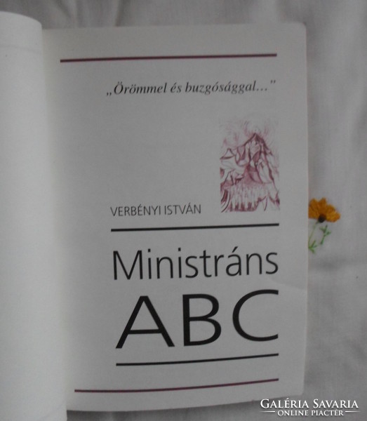 István Verbényi: minstrán abc (St. István troupe, 1999)