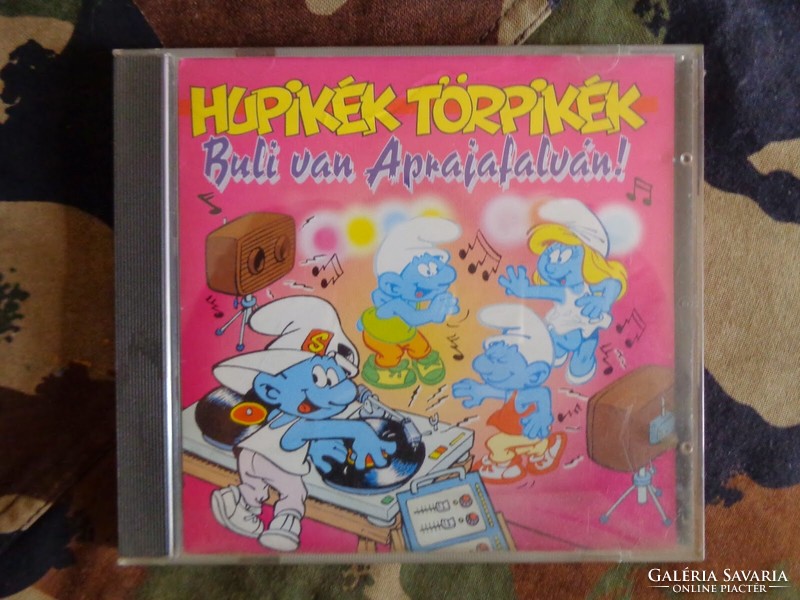 Hupikék Törpikék CD . Buli van Aprajafalván!