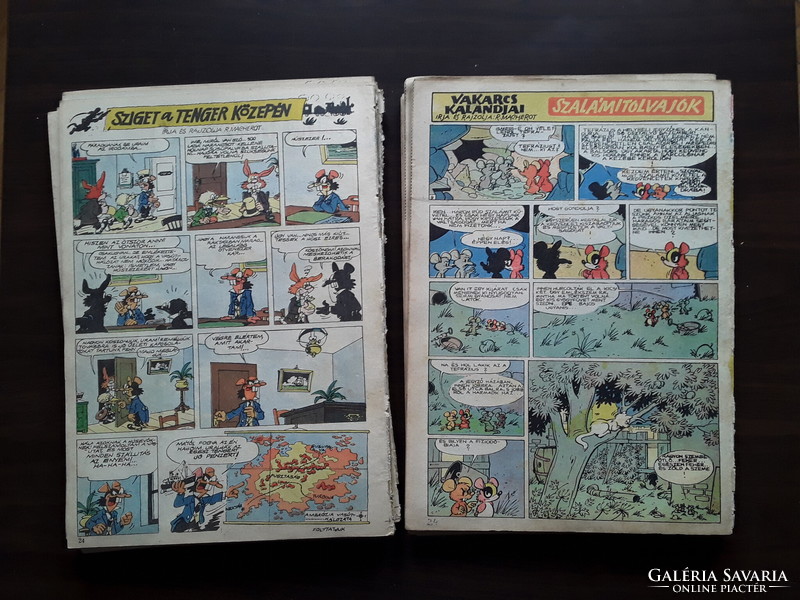 Buksi comic magazine about 150 issues