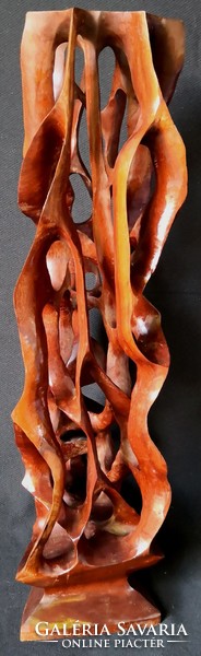 Dt/354. – Hand-carved, biomorphic wooden sculpture