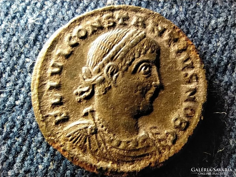 Roman Empire II. Constantine (337-340) follis gloria exercitvs smtsg (id56161)