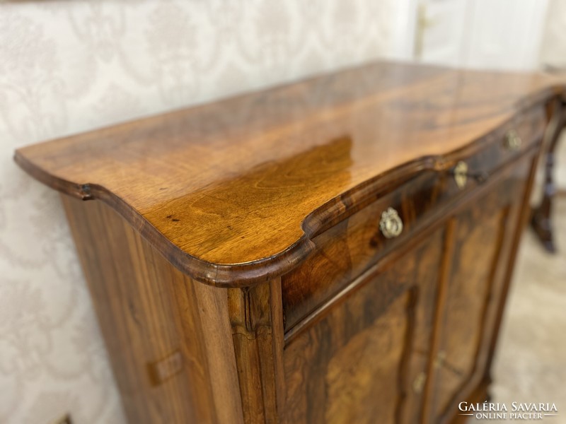 Antique Biedermeier trümo restored