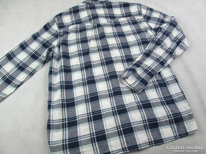 Original Levis (l) sporty elegant checkered long-sleeved men's shirt