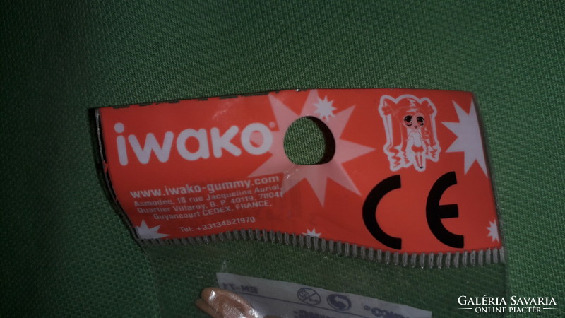 Retro quality Japanese anime manga iwako toy figure unopened package as shown in pictures