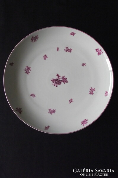 Large wall decorative plate with appony pattern from Old Herend.