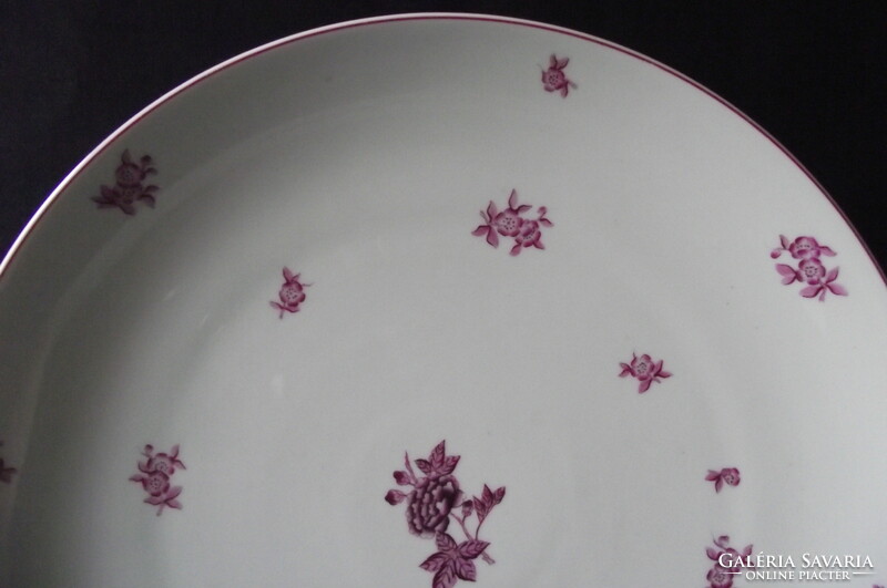 Large wall decorative plate with appony pattern from Old Herend.