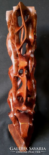 Dt/354. – Hand-carved, biomorphic wooden sculpture