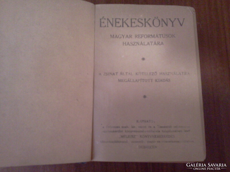 Hungarian Reformed songbook