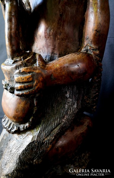 Dt/352. – Hand-carved African wooden sculpture