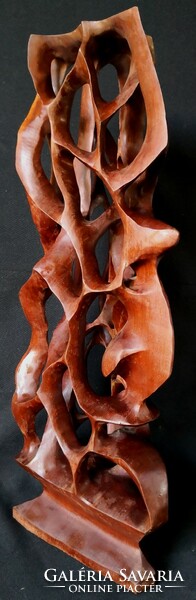 Dt/354. – Hand-carved, biomorphic wooden sculpture