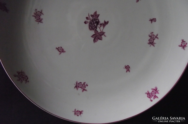 Large wall decorative plate with appony pattern from Old Herend.