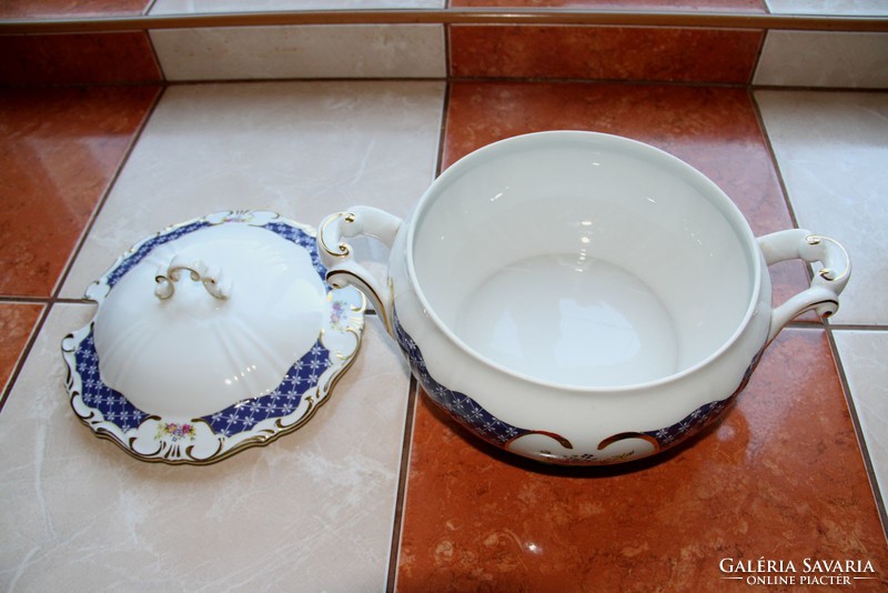 Zsolnay maria antoinette soup bowl 1.