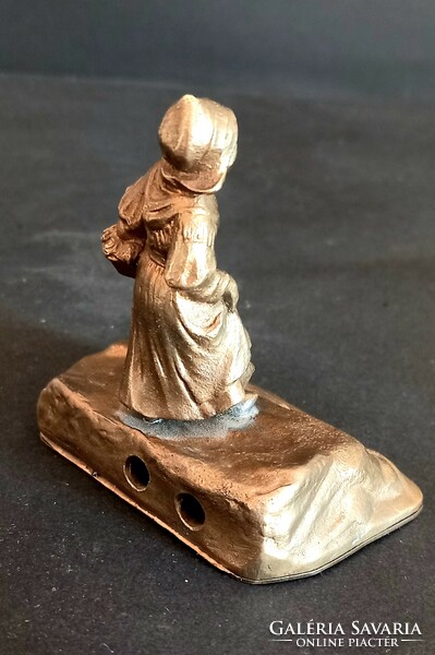 Antique Viennese? Art Nouveau bronze servant bell negotiable