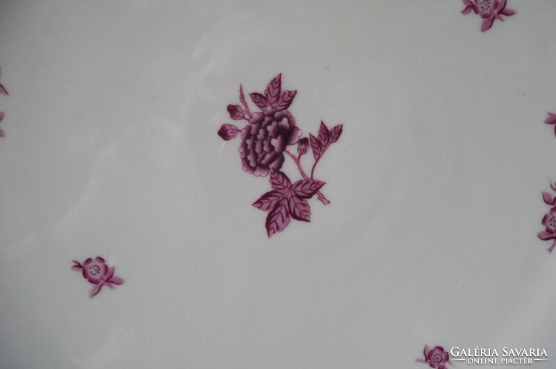 Large wall decorative plate with appony pattern from Old Herend.