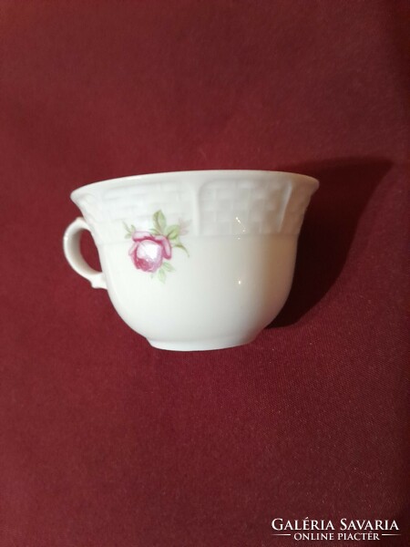 Pink antique coffee cup