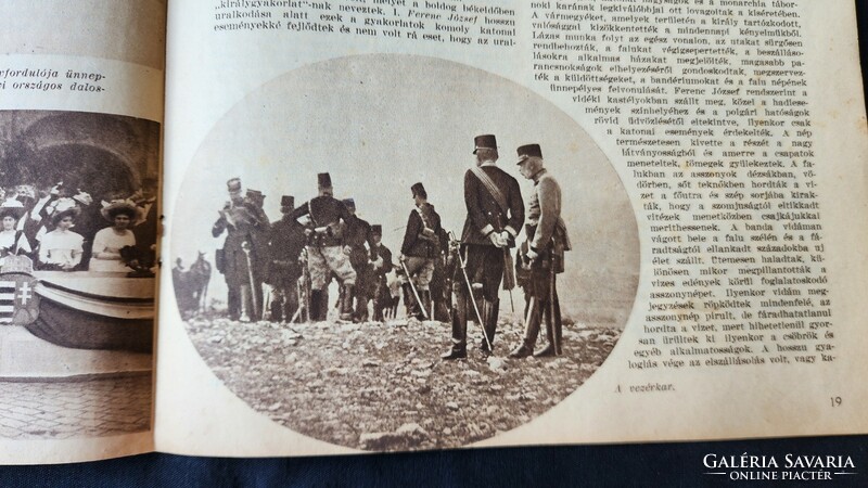 1930 Pest newspaper let's remember Great Hungary i. Prime Minister József Ferenc + Sándor Wekerle