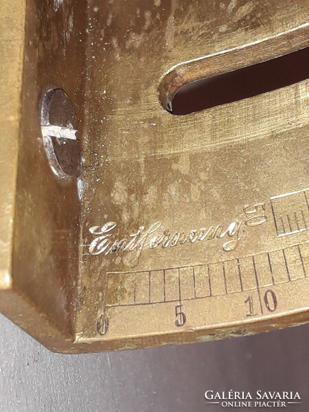 Antique i. World War simson & co. Suhl quadrant / protractor, artillery measuring device extremely rare