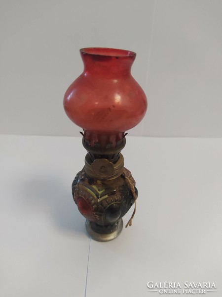 Mini glass kerosene lamp