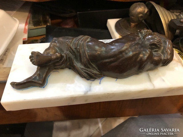 Bronze statue, 18 cm high, excellent for collectors.Xix. End of century