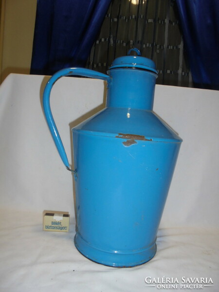 Old enamel jug from Cegléd, jug 