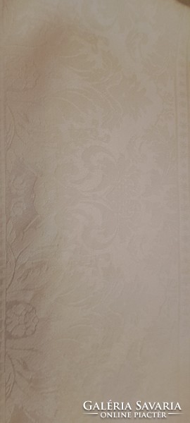 White damask large tablecloth (l4024)