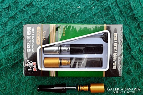 Health nicotine and tar filter mouthpiece pack, boxed, with all accessories. Very effective!