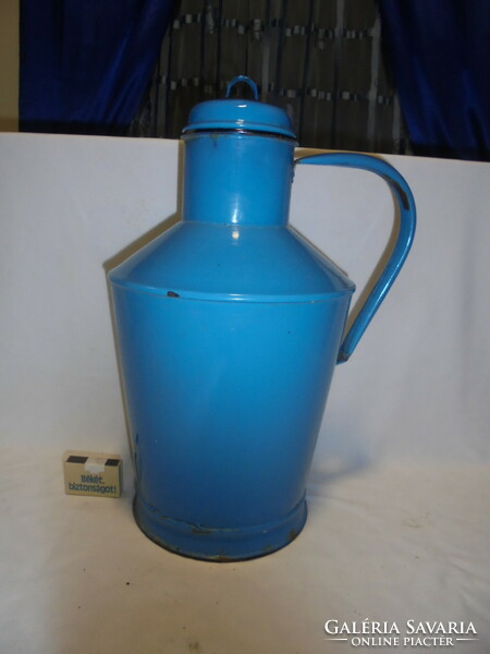 Old enamel jug from Cegléd, jug 