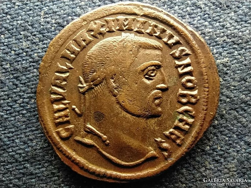 Roman Empire II. Maximinus daia (310-313) follis ric 71 genio caesaris p r ale (id52011)