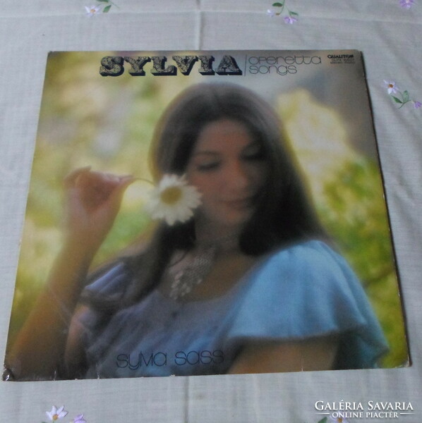 Retro hanglemez: Sass Sylvia (operett, lemez, 1978; SLPX 16607)