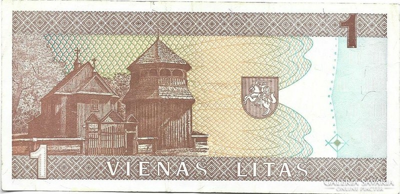 1 litas 1994 Litvánia
