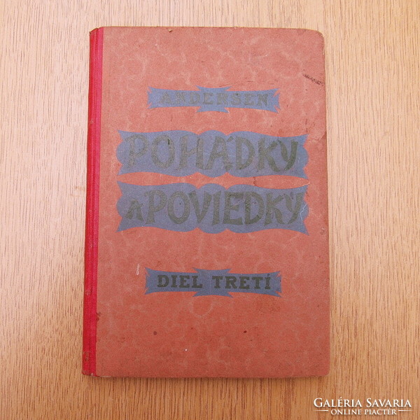 (1930) Andersen - Pohádky a poviedky - Diel Treti - and short stories in Czechoslovak (cash)