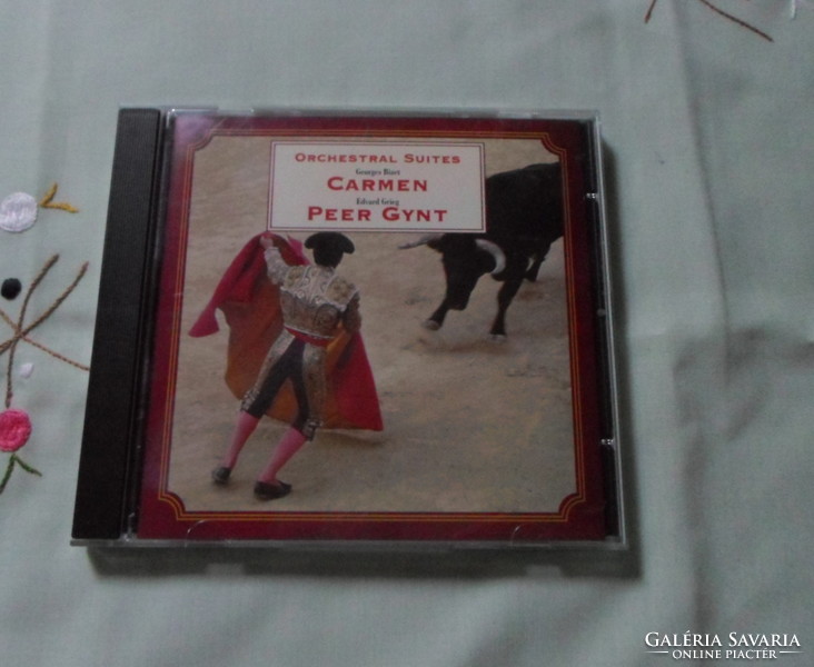 Bizet: Carmen; Grieg: Peer Gynt (CD; klasszikus zene)