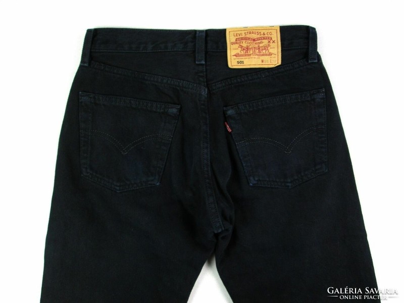 Original Levis 501 (w28 / l32) men's black jeans