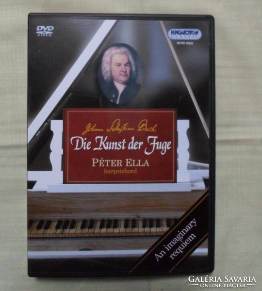 Bach: the art of the fugue - performed by Péter ella (harpsichord, music, cd)