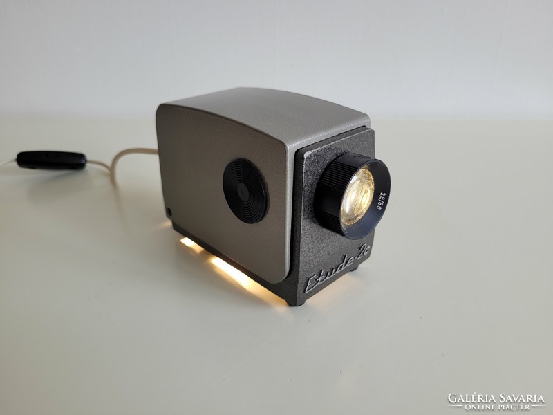 Retro etude-2c metal projector vintage Russian slide projector old etude mid century slide projector