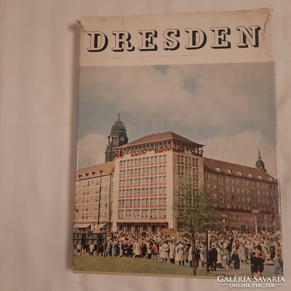 Photo album from Dresden with a description in German, Leipzig 1964