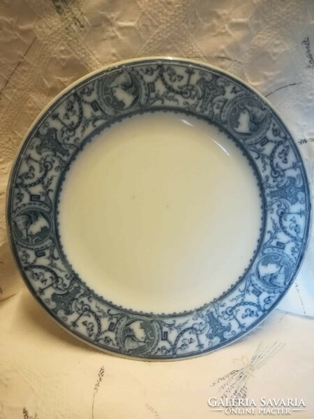 Cauldon antique flat plate